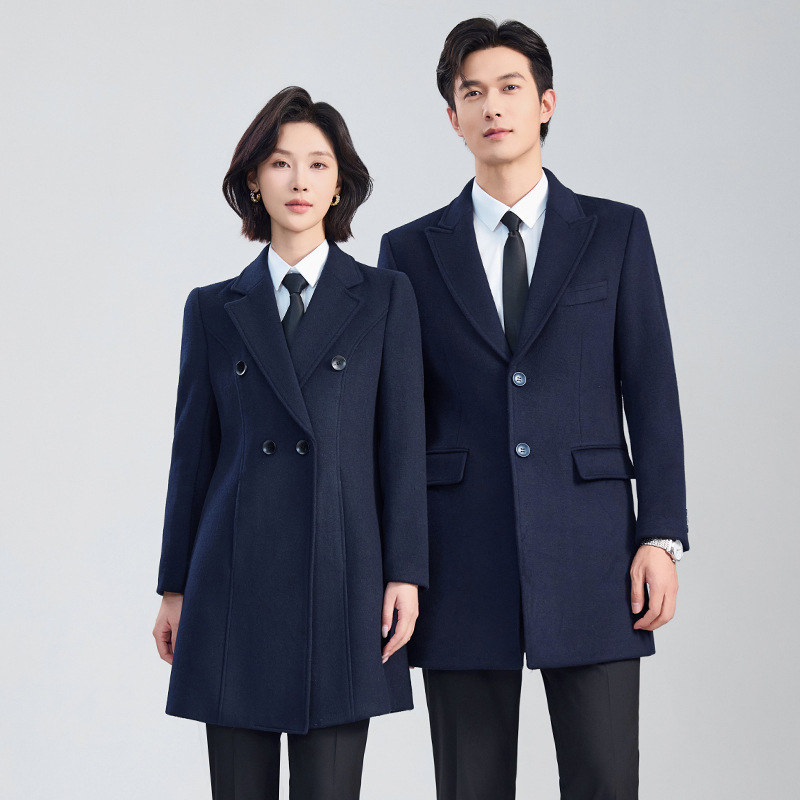 秋季泽yp2025羊毛单排毛呢大衣