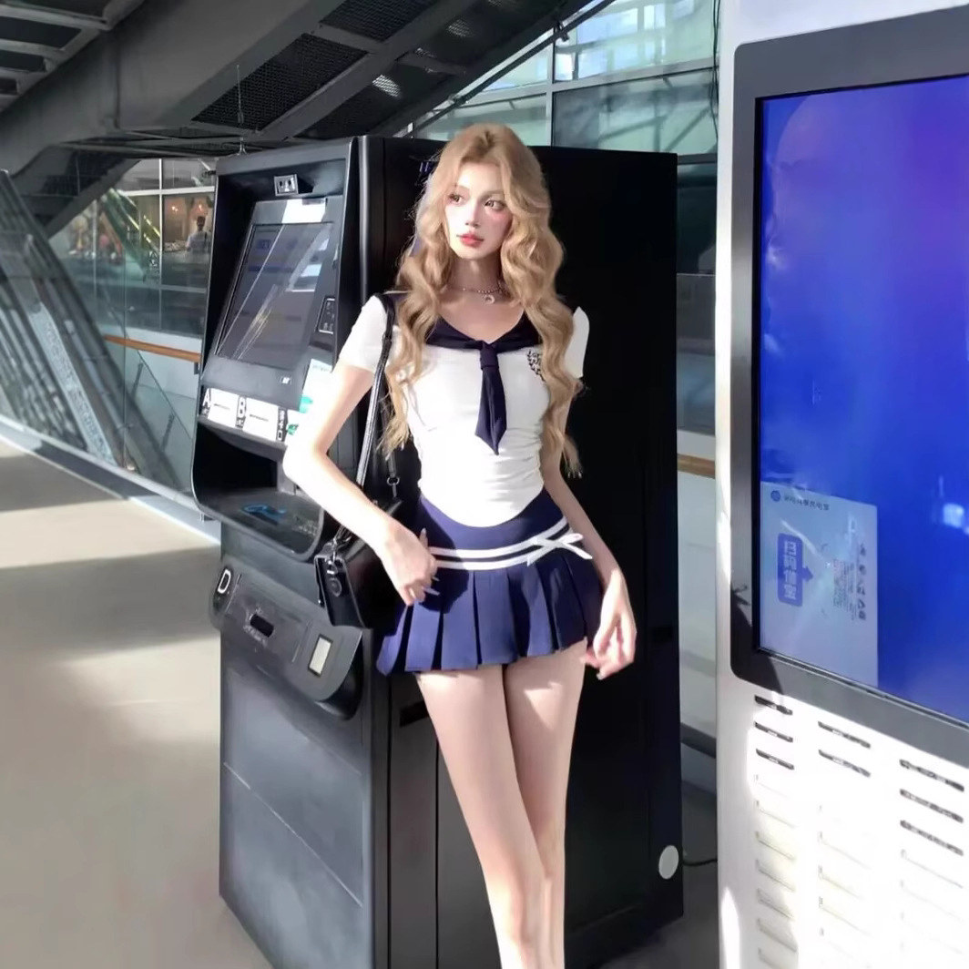 泽yp学院风JK制服套装女夏季领衬