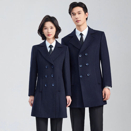 秋季中长款大衣工毛呢大衣
