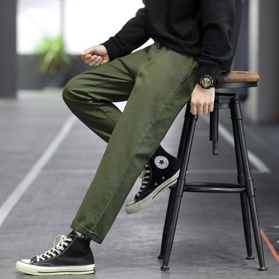 BUFFALO BOUND 2025秋季新品运动长裤休闲裤纯棉男女同款薄款情侣