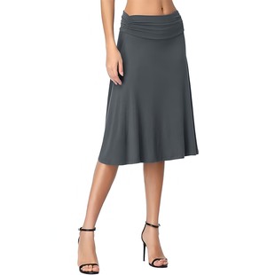 褶边休闲半身裙 独立站欧美跨境外贸女装 亚马逊夏季 新款