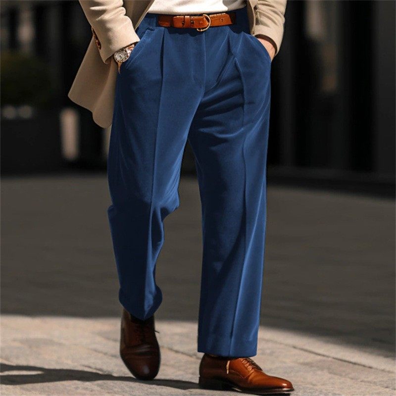 男士正装天鹅绒前口袋直筒纯色舒适商务日常度假西裤,个性定制/设计服务/DIY,连衣裙加工定制,淘宝优惠券,粉丝福利购,淘宝优惠卷
