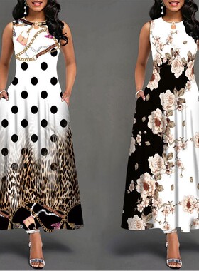 summer dress women dresses plus size plussize maxi long red