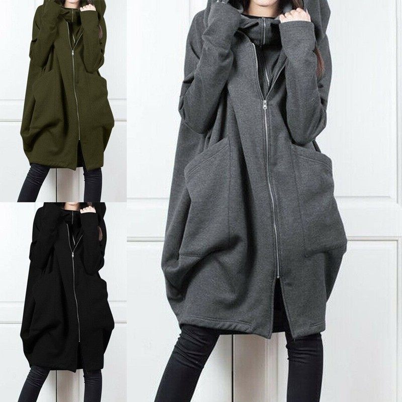 女装速卖通纯色连帽口袋卫衣拉链中长款假两件宽松外套,个性定制/设计服务/DIY,连衣裙加工定制,淘宝优惠券,粉丝福利购,淘宝优惠卷