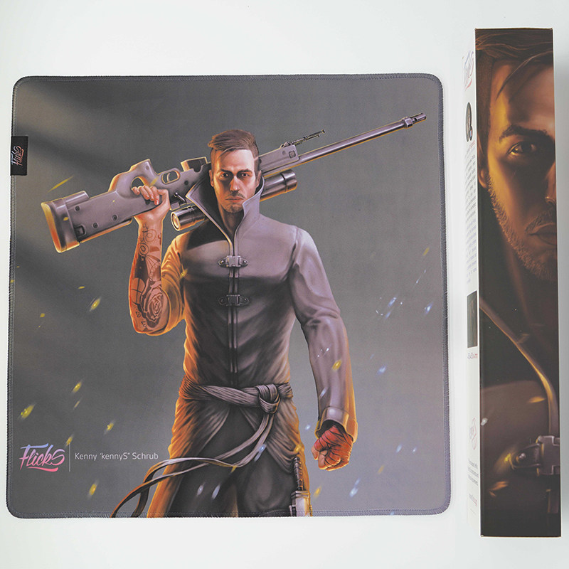 kennys k神 专业细面定制鼠标垫 顺滑fps电竞csgo