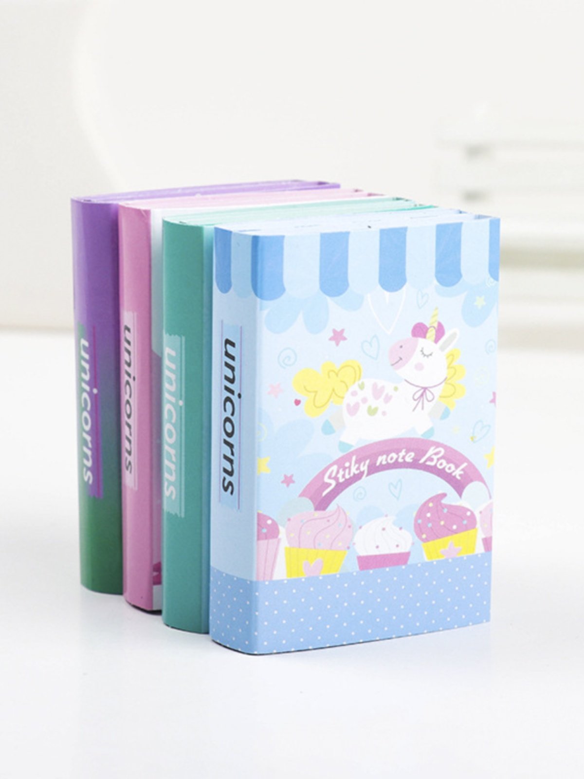 CATSHOW 귀여운 조랑말 유니콘 N번 40% 할인 노트 패드 포스트잇 메모 지침 메시지 포스트잇 메모