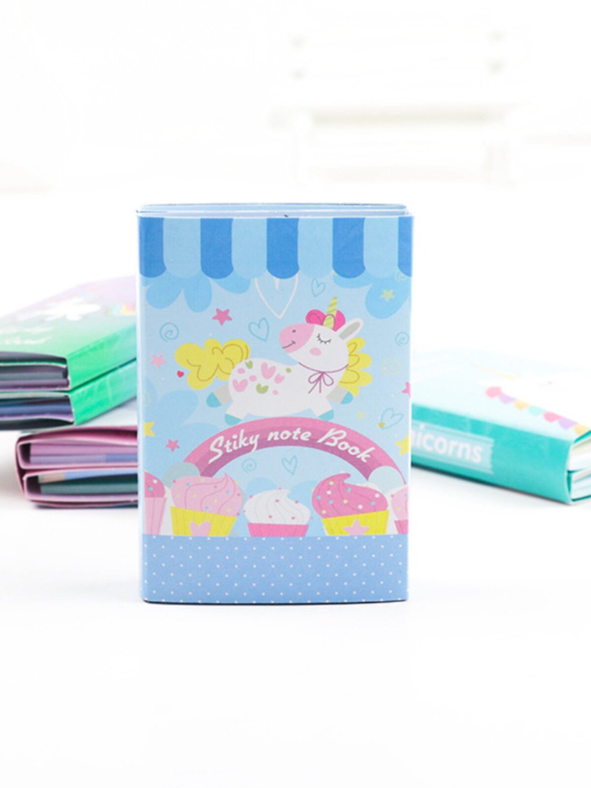 CATSHOW 귀여운 조랑말 유니콘 N번 40% 할인 노트 패드 포스트잇 메모 지침 메시지 포스트잇 메모