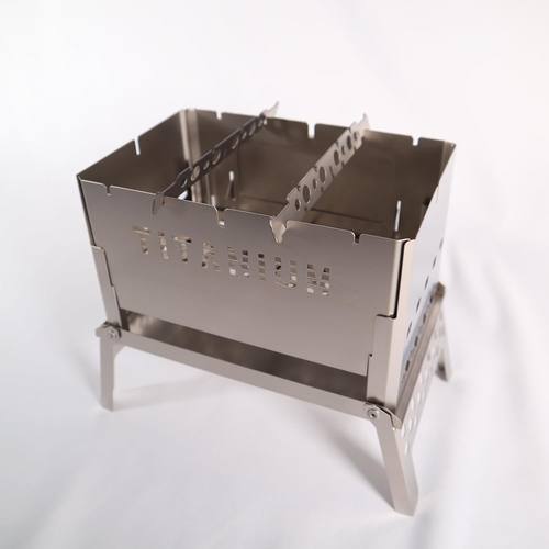 笑sshoB6钛版烧烤架焚火台