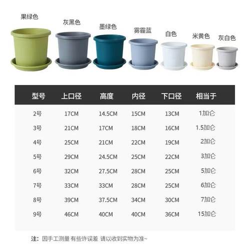 微瑕【有有带托盘】托盘跟盆深浅色差介意慎拍花盆不是坏盆小摩擦
