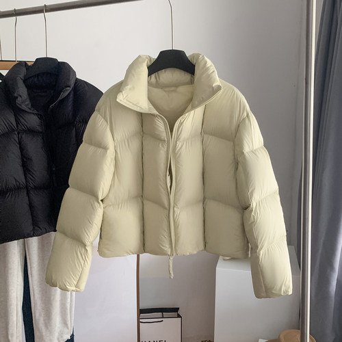 高端欧货冬季超好看极简羽绒服女