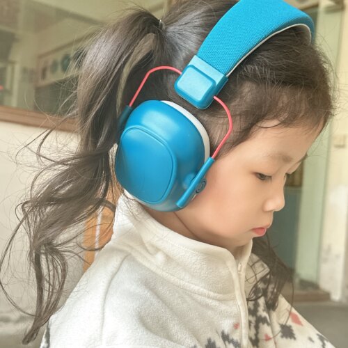 儿童可折叠耳罩防噪音保暖保暖