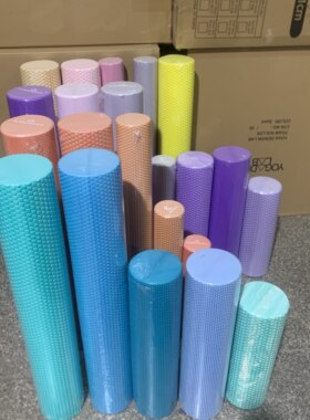 瑜伽柱浮点泡沫轴实心按摩柱