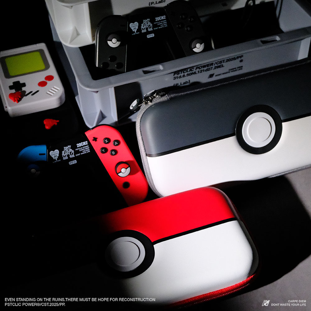 任天堂switch oled收纳包精灵球NS便携硬壳switch游戏主机保护壳