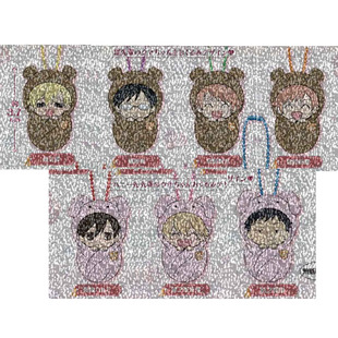 万代 日本正版 樱兰高校男公关部 须王环 襁褓造型挂件 手办 扭蛋