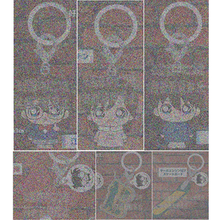 万代 日本正版 名侦探柯南 工藤新一 小兰 标记小挂饰03 手办扭蛋