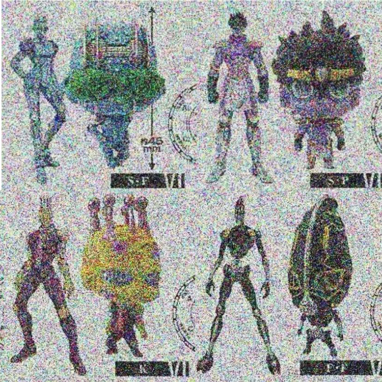 万代JOJO的奇妙冒险替身09扭蛋