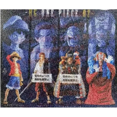 万代海贼王路飞黑胡子手办扭蛋