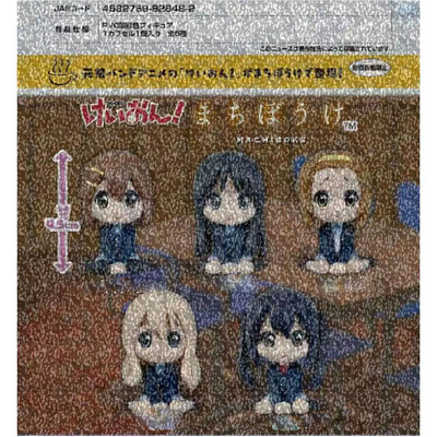 万代轻音少女秋山澪手办扭蛋