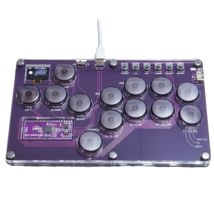 HITBOX格斗键盘steam后覆盖式 SKY2040PLUS SOCD双上键自定义街霸6