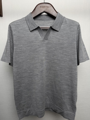 爆款！大杨创世给国际品牌代工的短袖160支羊毛，18针织法码偏小