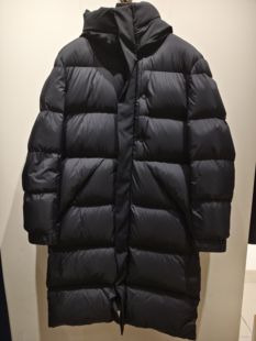 TRANDS长款连帽鹅绒服吊牌价5860