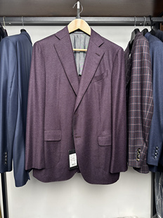 TRANDS休闲单西，全手缝全麻衬，LORO PIANA面料，米兰眼