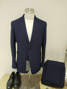 TRANDS西装套装，哥伦布面料，泡泡纱休闲套装百搭款，吊牌价6800