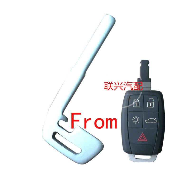 老沃尔沃遥控钥匙 04款沃尔沃 C30S40智能卡机械小钥匙