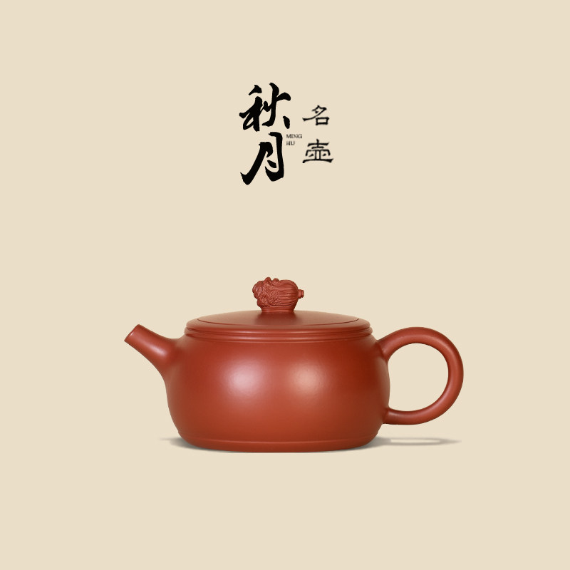 宜兴紫砂壶正品泡茶壶手工茶具套装原矿白菜壶朱泥大红袍小容量