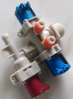 适用LG变频洗衣机T65MS33PDE T80MS33PDE进水阀电磁阀双阀三阀12V