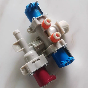 T80MS33PDE进水阀电磁阀双阀三阀12V 适用LG变频洗衣机T65MS33PDE