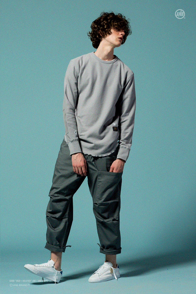 ANB17AW GOODJOB¶¨ÖƲ¨ÀËÎÆ×÷ѵ³¤ÐäTEE