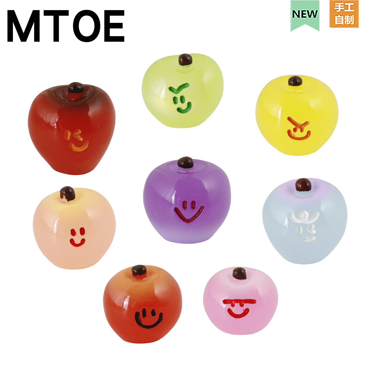 3D坏坏苹果洞洞鞋配饰diy配件