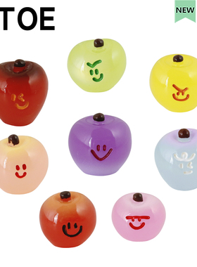 MTOE 3D坏坏苹果洞洞鞋配饰diy配件鞋带扣浦西大孔nativ鞋备注4X