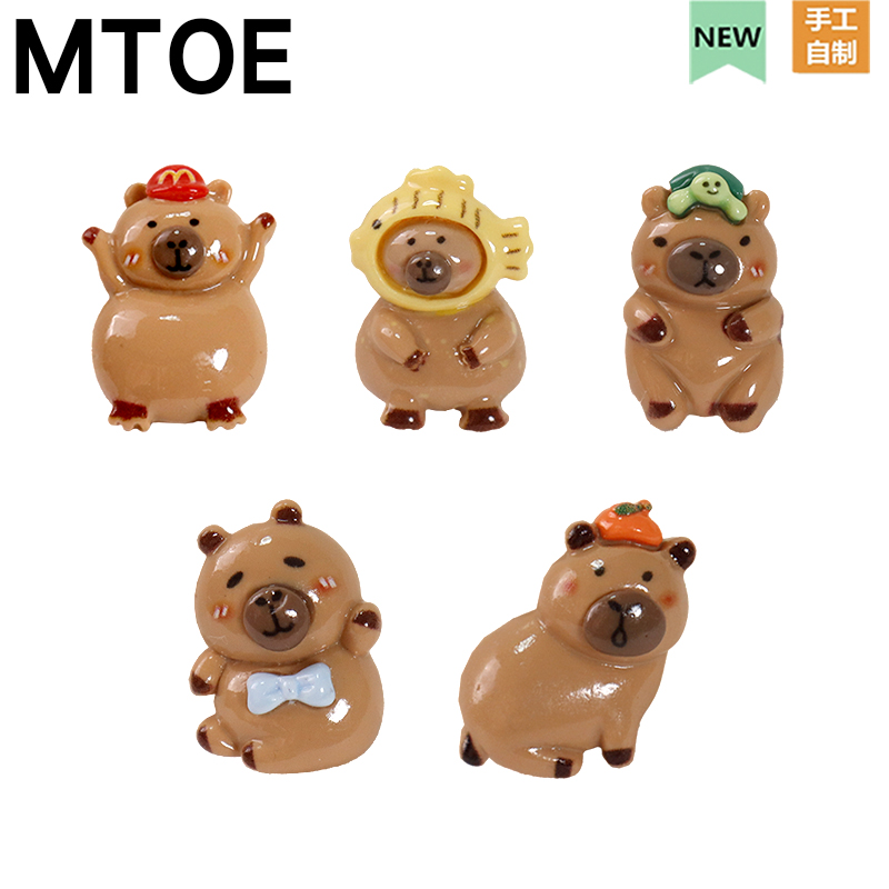 MTOE 黑皮卡皮crocs洞洞鞋配饰diy鞋带扣水豚Native配件朴西鞋扣