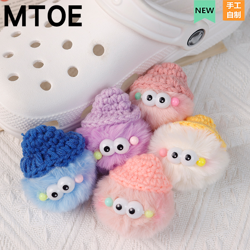 帽子毛球鞋带扣Crocs洞洞鞋配饰