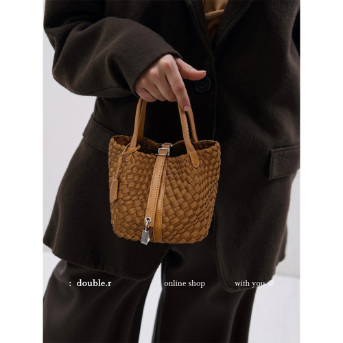 DOUBLE.R小瑞靓包手作编织手提包