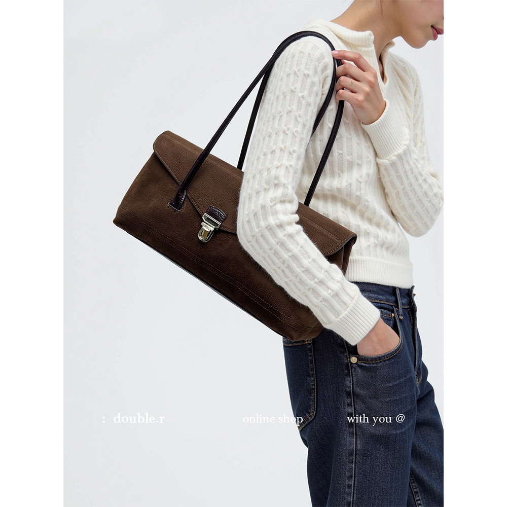 DOUBLE.R小瑞靓包高质单肩腋下包