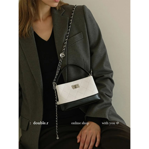 DOUBLE.R小瑞靓包简约通勤斜挎包