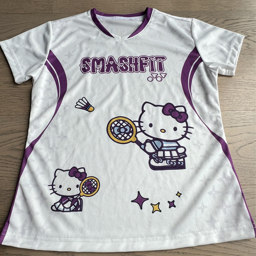 新款速干短袖羽毛球服
