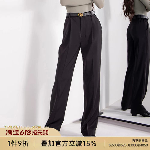 拉丁舞蹈裤子女专业干净显瘦长裤