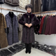 高贵妈妈秋冬新款 银兰貂外套2024年立领气质皮毛一体妈妈过膝长款