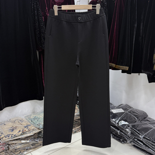 女2025松紧直筒运动裤 长裤 百搭舒适 高腰休闲裤 中老年妈妈秋冬新款
