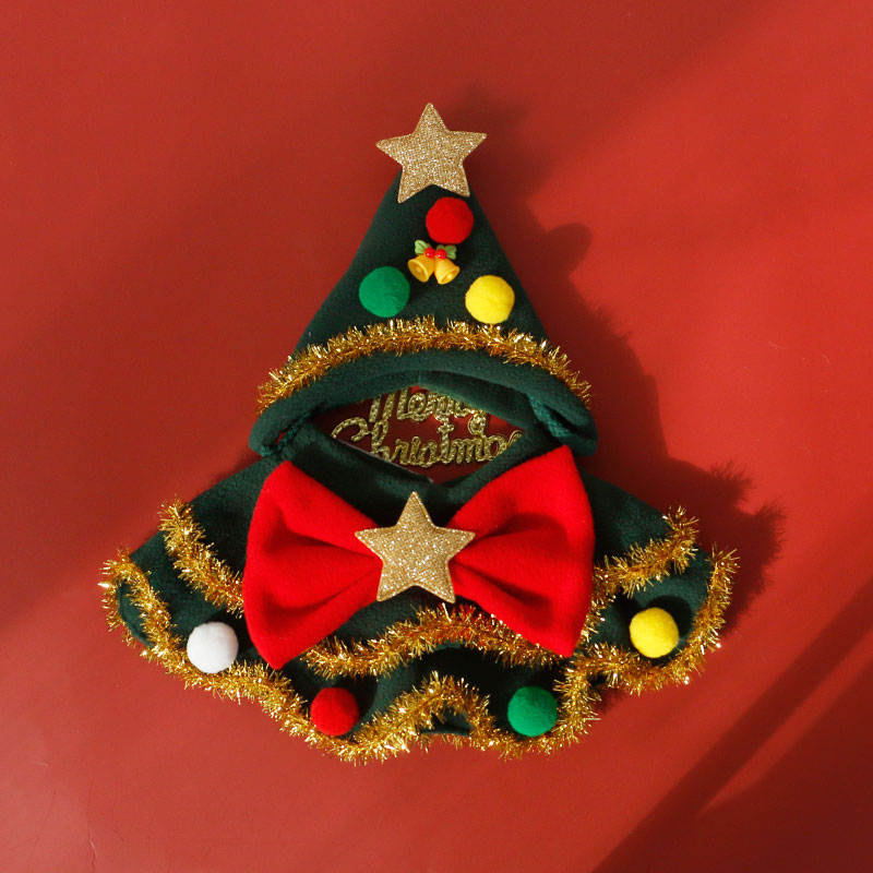 圣诞树狗狗圣诞衣服猫咪饰品