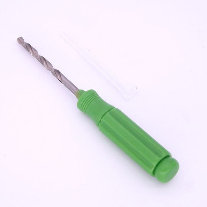 diy手捻钻开孔菩提桃核墨盒木材