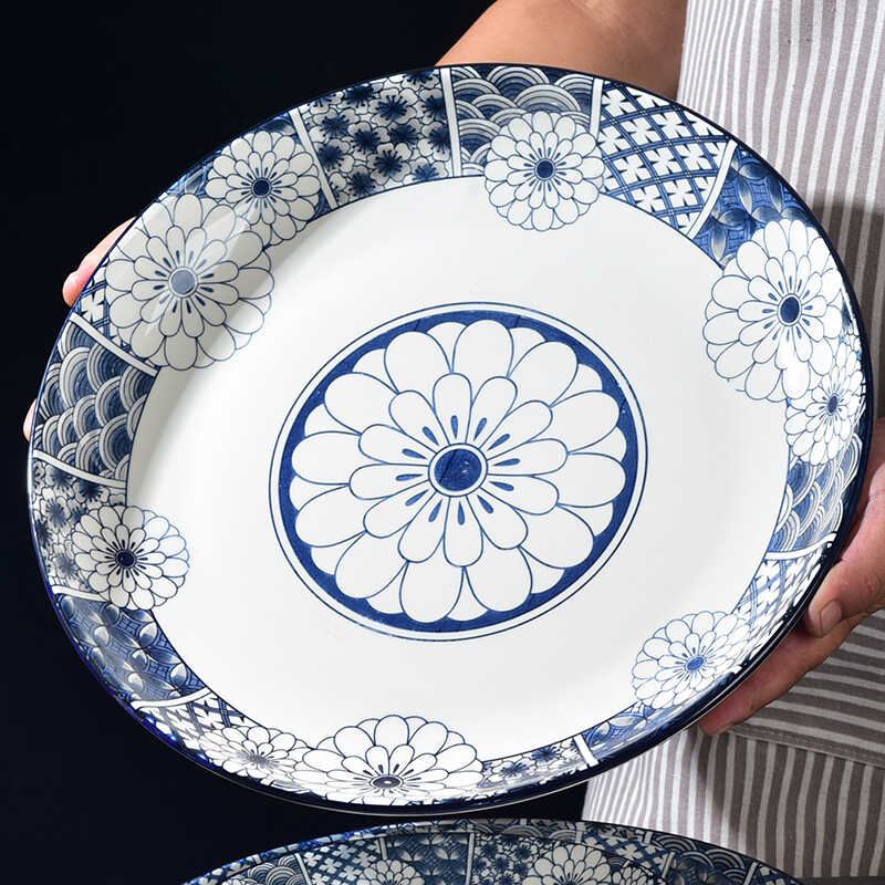 大号菜盘陶瓷日式网红家用创意