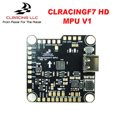 CLRACING 支持HD图传 F7穿越机FPV单陀螺飞控 内置 OSD 32M FLASH