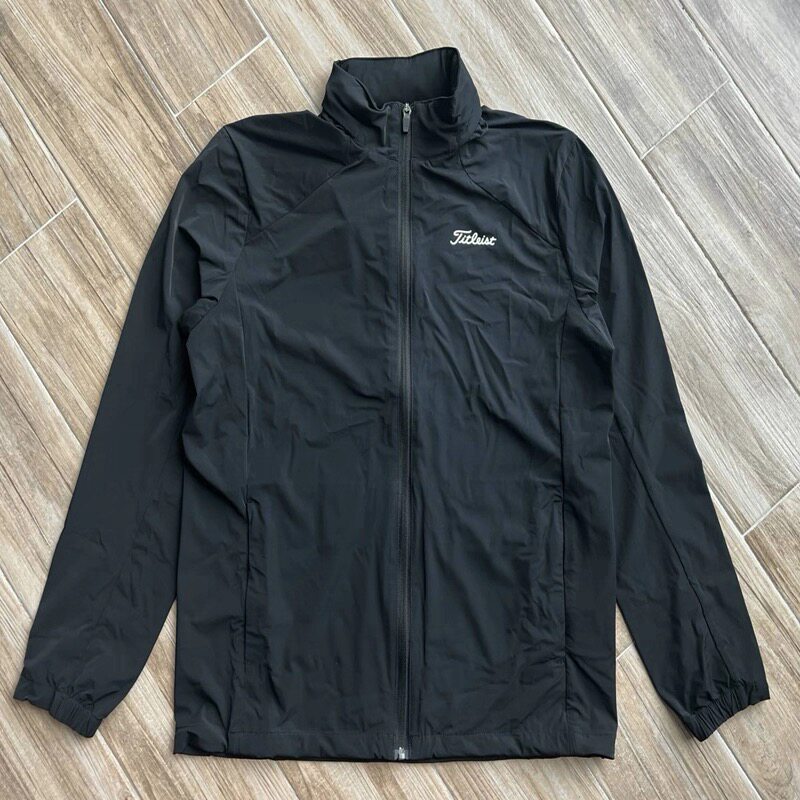 高尔夫男装风衣夹克单层薄款弹力速干防风防水雨衣