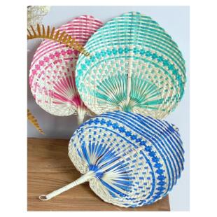 手工竹扇子扇大蒲扇轻巧摆件传统竹编扇子老式芭蕉扇蒲扇舞蹈道具