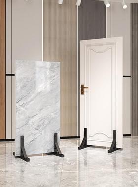 瓷砖大板展示架9001800石材 立式落地式陶瓷架子样板样品木门展架